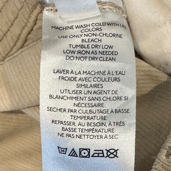 Men's - Urban Outfitters BDG Beige Corduroy Relaxed Fit Painter Pants - Size L - Picture 14 of 15